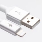 Black and White Lightning Cable [5 ft / 1.5m length] - Image 4